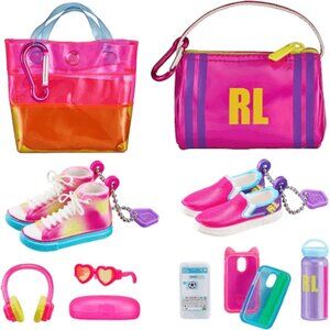 Real Littles: Things You Love Made Micro! - Sneaker & Bag Bundle by Moose Toys